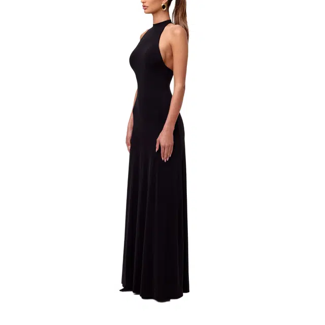 NAKED WARDROBE Racerback Maxi Dress
