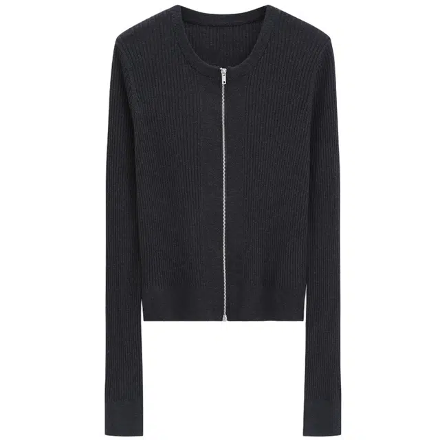 GAP Double Zipper Knit Cardigan