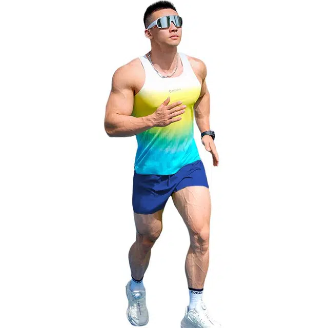 墨立方 吸汗速度排汗透气快干吸湿背心 男款