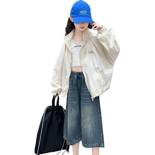 泰迪珍藏户外服 洋气时髦百搭 杏色 儿童款