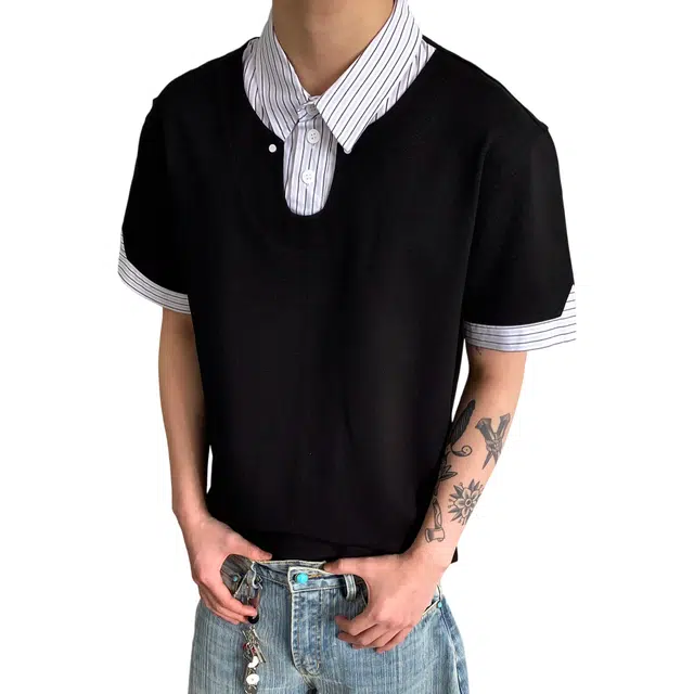 LA'T.WEEKEND vintagecleanfitPolo