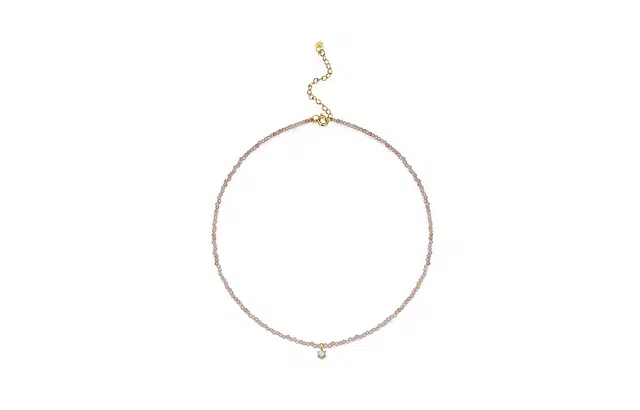 克拉日记 高级感小众设计感锁骨链 合金 项链 女款