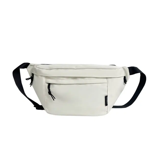 帕克熊 简约百搭时尚潮流 尼龙布 腰包 常规 男女同款情侣款 多色