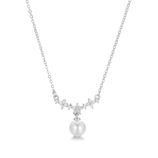 珂里 法式复古优雅人鱼泪轻奢高级感小众气质百搭时尚 环保合金 项链 女款