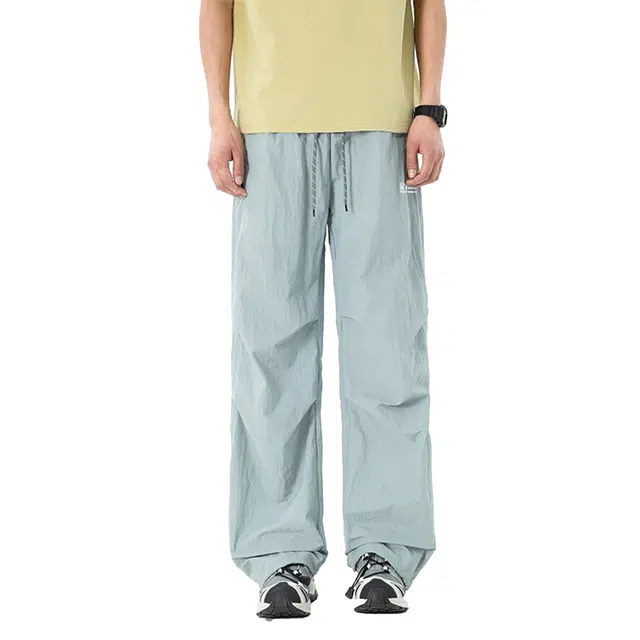 王者荣耀 美式高街反光机能伞兵户外登山通勤防水透气宽松百搭潮流时尚休闲裤 男女同款