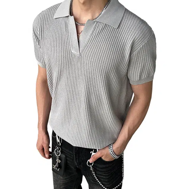 NEVER RULE vintagecleanfitPOLO