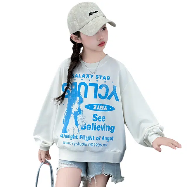 浪莎卫衣 圆领亲肤舒适百搭 儿童款