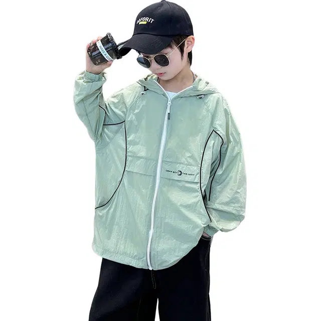 泰迪珍藏防晒服 时尚简约百搭潮流 青少年