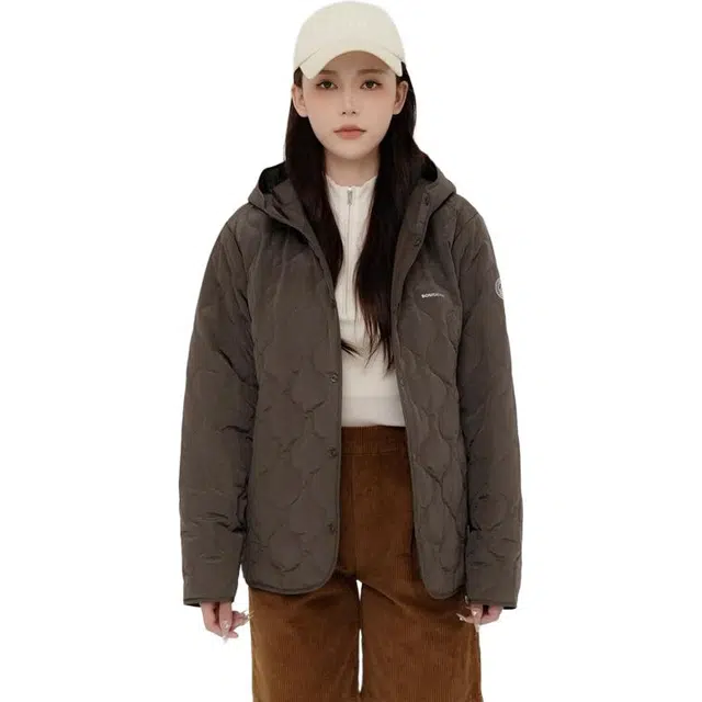 波司登 时尚百搭纯色常规长袖通勤羽绒服 女款