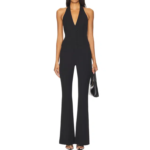 SUPERDOWN Johnalyn Low Back Jumpsuit