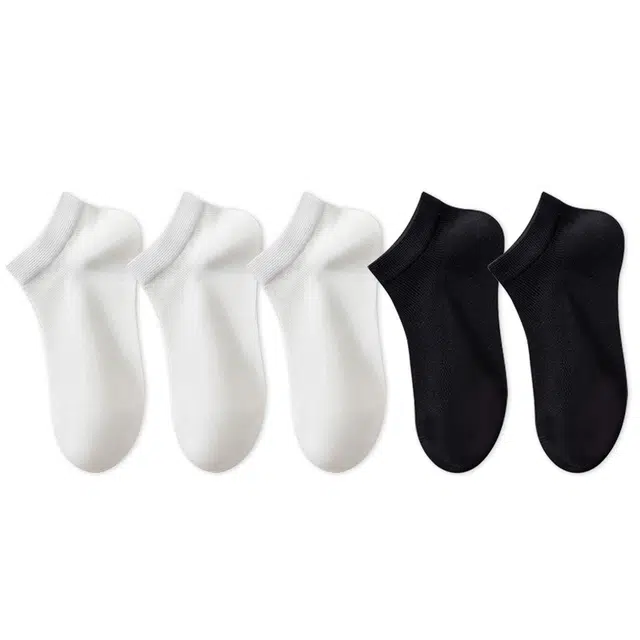 睦隆世家  纯棉网眼透气舒适简约柔软经典配色休闲百搭 轻薄 吸湿排汗短袜 女款