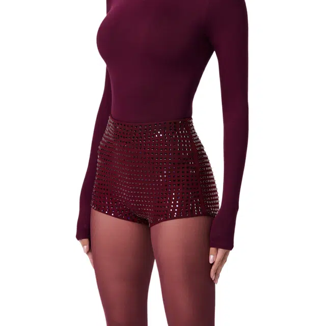 NAKED WARDROBE Hot Pants Crystal