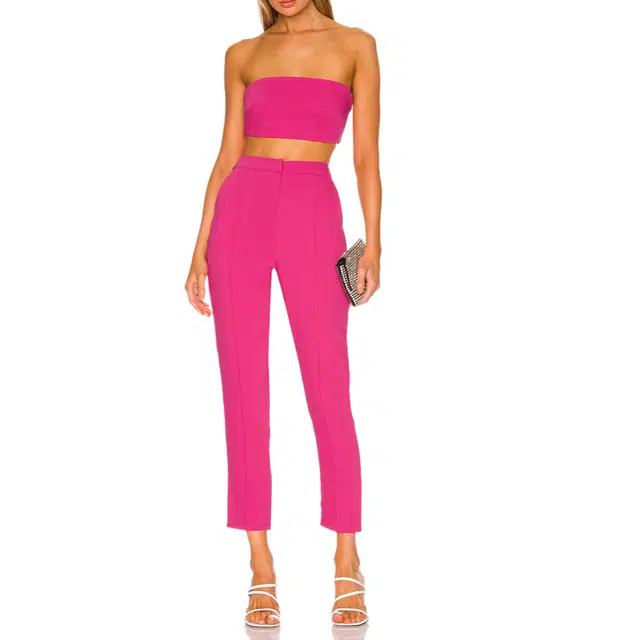 SUPERDOWN Remy Bandeau Pant Set