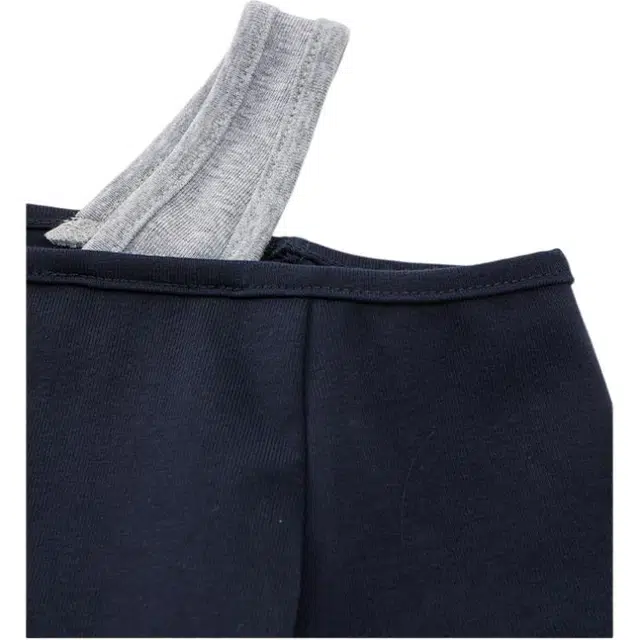 爱依服 夏季韩版时尚短袖圆领长裤休闲套装 女款