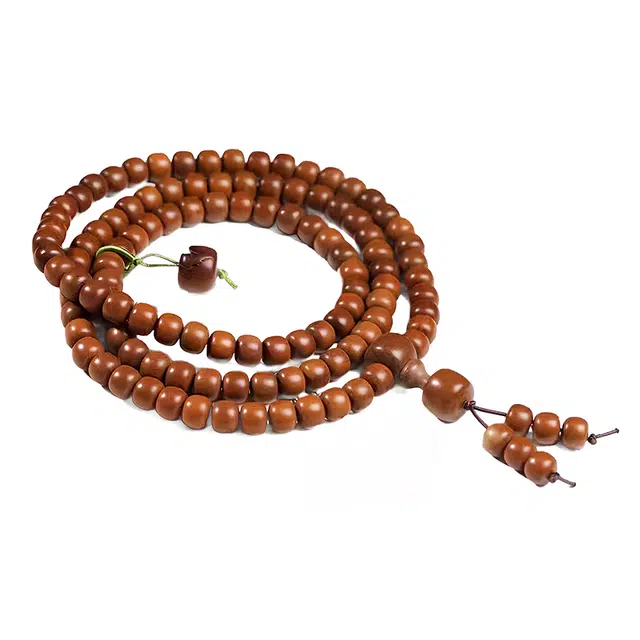 灵晔 国潮新中式文玩复古文艺设计高级感轻奢精致精品百搭招财纳福万事顺意平安好运莲莲 雷击木 手串 男女同款情侣款