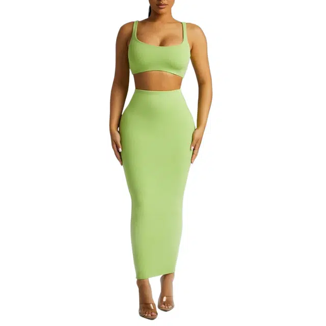 NAKED WARDROBE Midi Skirt NW