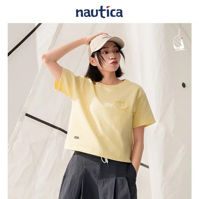 nautica white sail T
