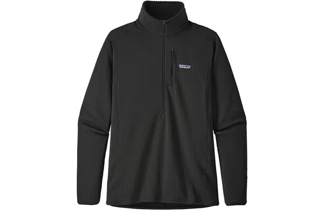patagonia R1 Fleece Pullover Logo