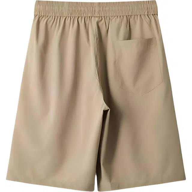 稻草人 男生夏季宽松跑步运动中裤胖子加肥加大冰丝速干五分裤大码男裤休闲短裤  男女同款