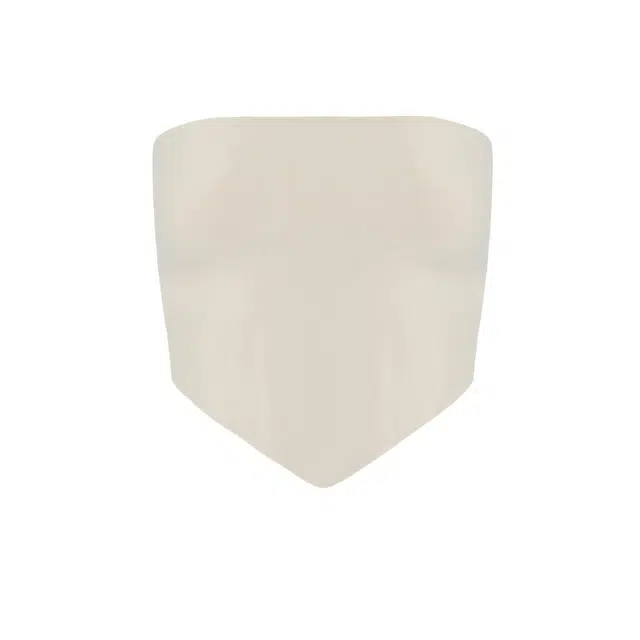 NAKED WARDROBE Handkerchief Crop Top NW