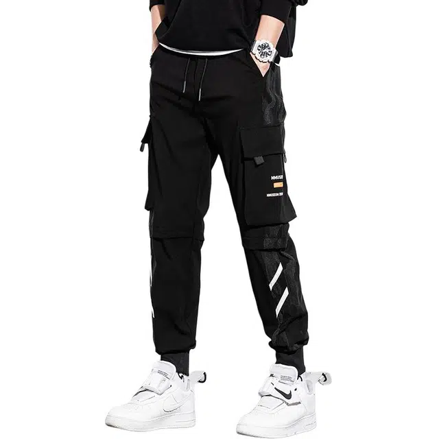 童先森 弹力哈伦多口袋美式高街休闲裤 男款