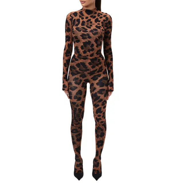 NAKED WARDROBE Naked Print Tights Naked