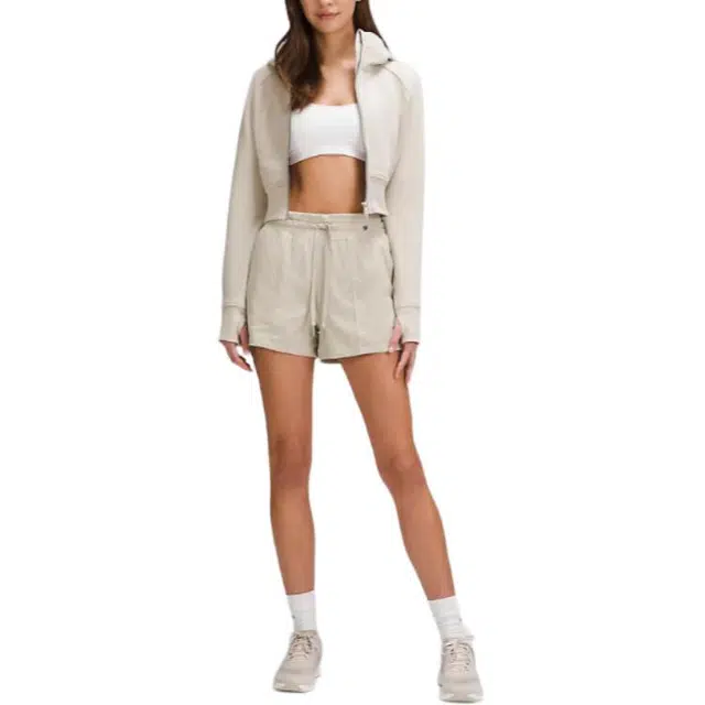 lululemon Scuba Full-Zip Cropped Hoodie