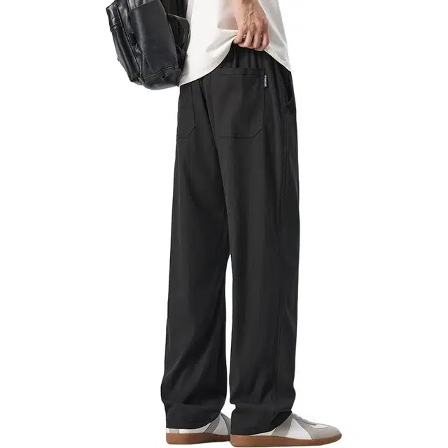 童先森 薄款潮牌美式宽松直筒运动长裤休闲裤 男款