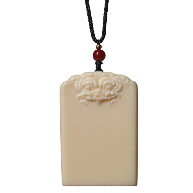 絮物 顺丰包邮国潮新中式招财纳福轻奢高级感诸事顺遂考试考研考公上岸转运百搭学生党必备#好运再造 象牙果 项链 男女同款情侣款