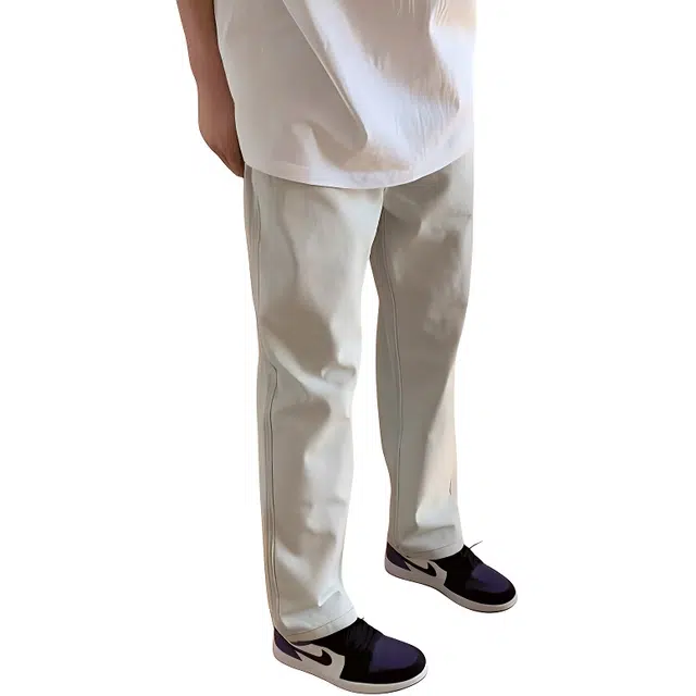 单爵 弹力夏季痞帅薄款窄版直筒裤美式高街牛仔裤 男女同款