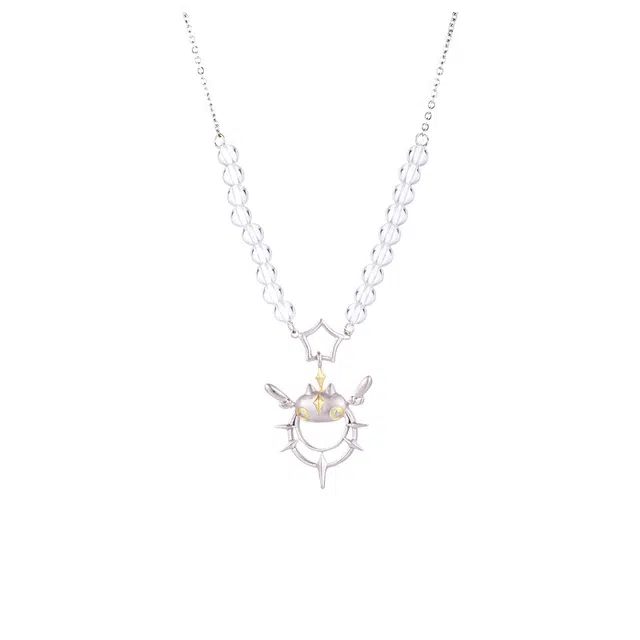 十二星座系列 花芽 躲猫猫造物主百搭小众可爱甜美小香风幸运锁骨链 合金 项链 女款