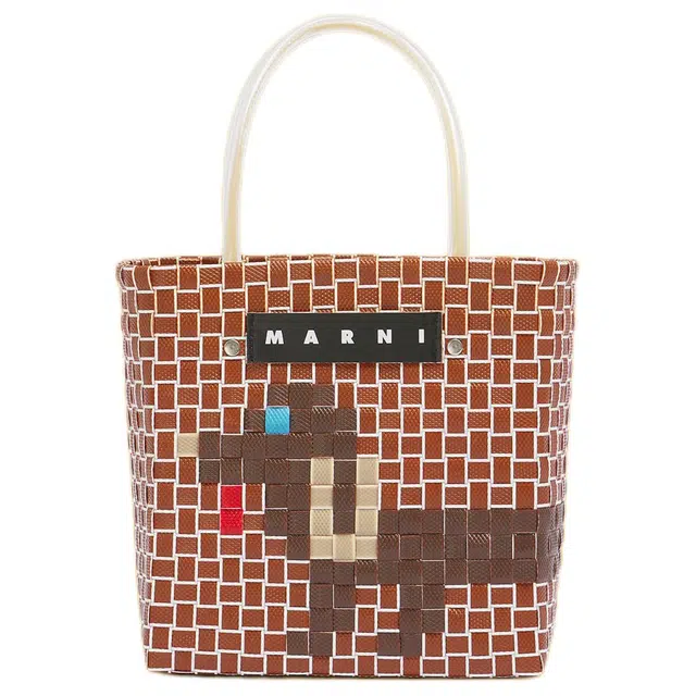 MARNI MARKET ANIMAL Tote