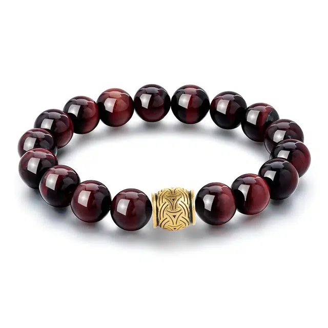 【眸烟】 眰恦 新中式 古风 百搭  小众设计 清冷感#好运天然 虎眼石 手串 男女同款情侣款