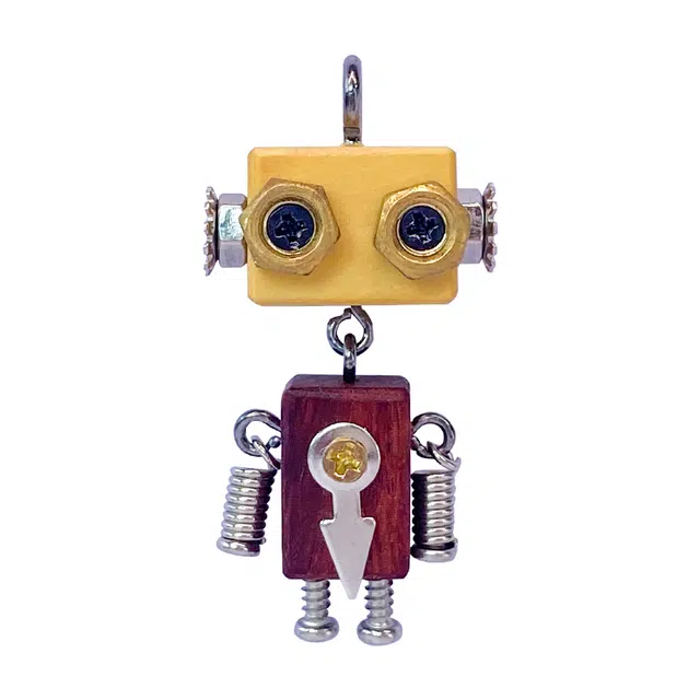 礼品 木小魔 纯手工制作毛衣链 合金 项链 男女同款情侣款