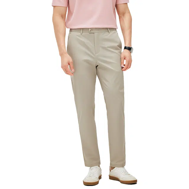 丹宁哲学 舒适透气防水防污夏季商务凉感休闲裤 男款