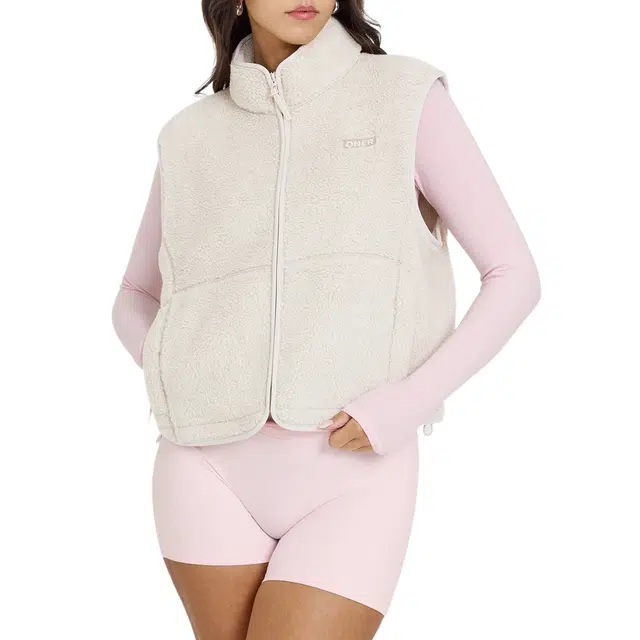 ONER ACTIVE Zip Through Fleece Gilet Performance Lounge