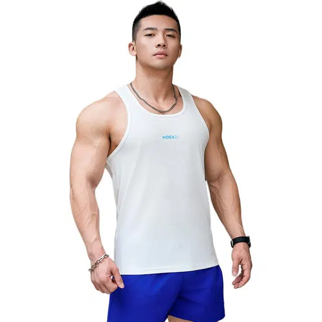墨立方 潮流马拉松跑步背心 男款