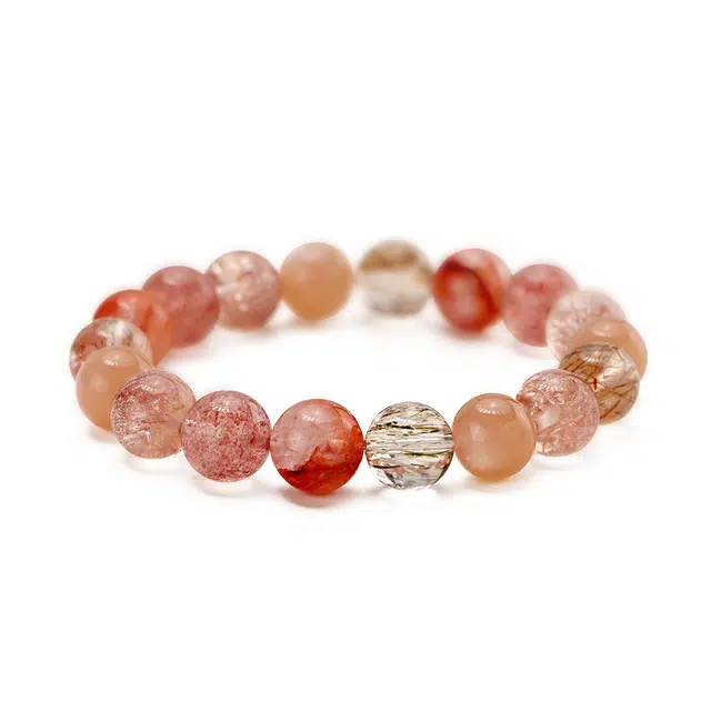 【能量磁场】 京华录 买一发二 新中式国潮风 多宝珠串赠足金手机贴 事业旺 招桃花早日脱单转运珠#好运天然 多色水晶 手串 女款