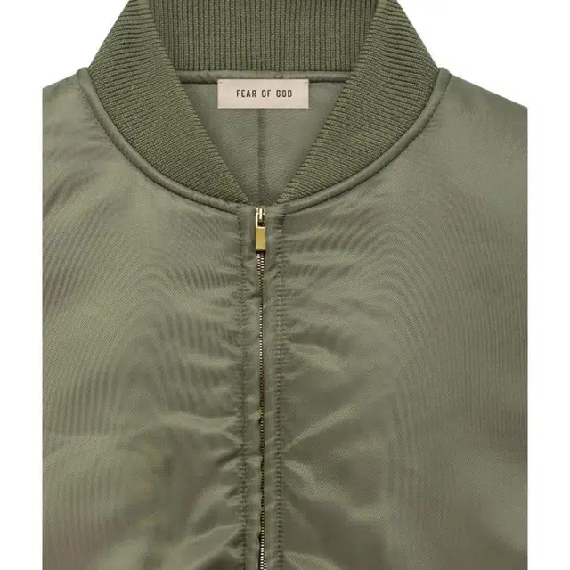 Fear of God FW22 Nylon Twill Bomber Olive FW22