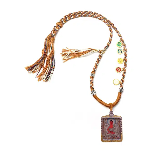 玉临门 福气满满  锦上添花  时来运转  诸事顺利复古民族风#好运 合金 项链 男女同款情侣款