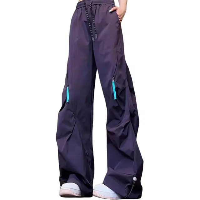 黑马漫画 美式伞兵工装裤登山长裤休闲裤 男女同款