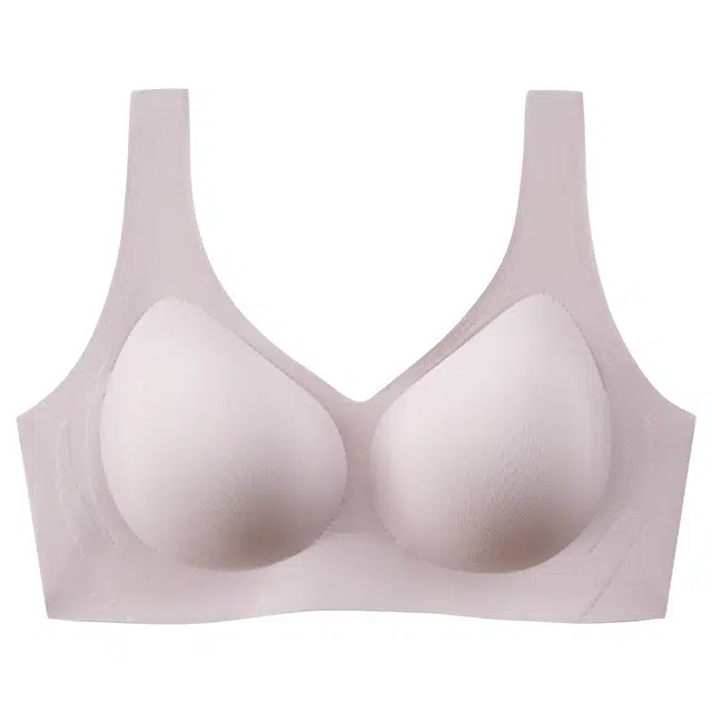草本初色 收副乳防下垂无钢圈薄款小胸聚拢显大无痕背心式文胸 女款