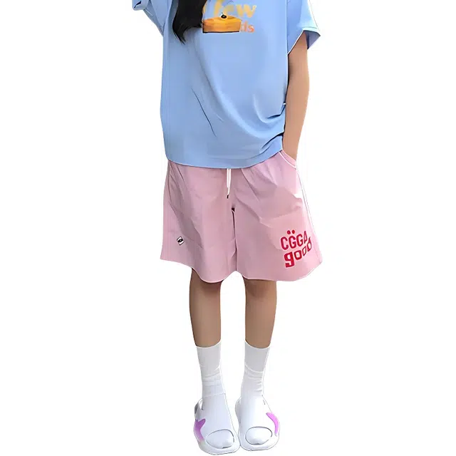 单爵 多巴胺速干外穿冰丝休闲短裤 男女同款