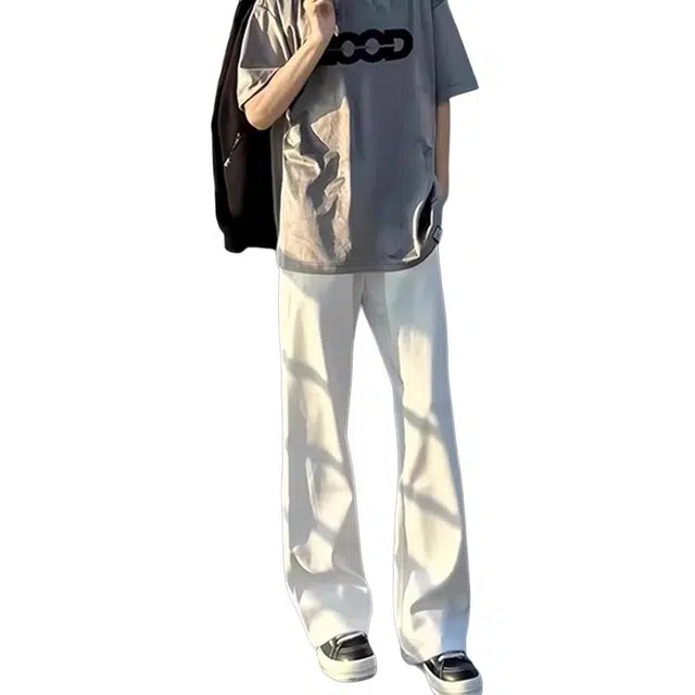 单爵 薄款美式高街牛仔裤 男女同款