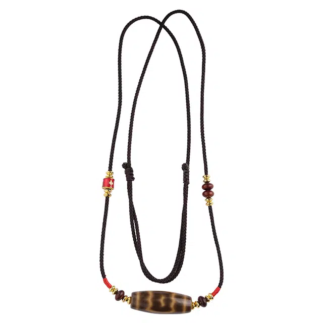 布达拉宫 大鹏鸟天珠#好运 玛瑙 项链 男女同款情侣款