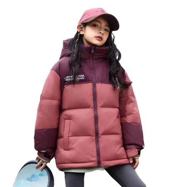 雅鹿 轻盈柔软舒适百搭羽绒服 青少年
