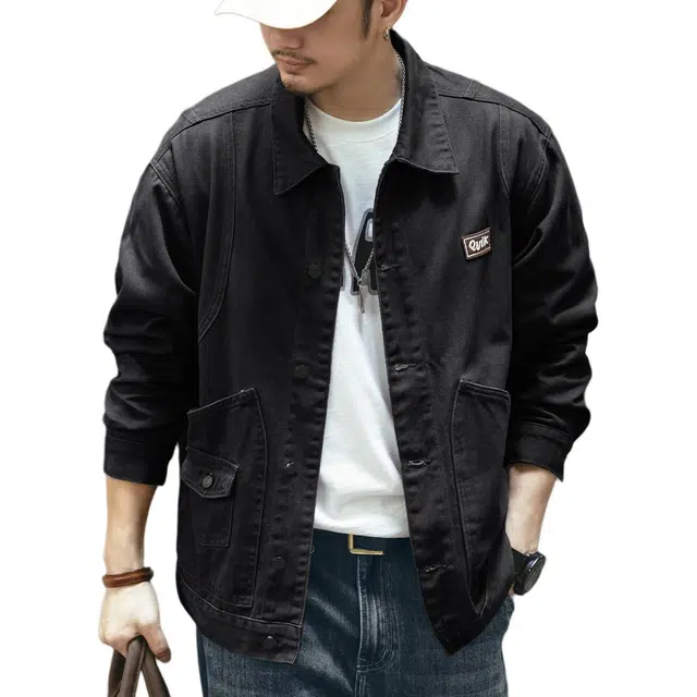 格蓝鹿 基础设计简约休闲美式极简长袖衬衫 男女同款