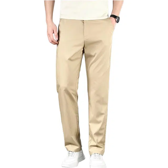 吉肯蒂 高端舒适商务薄款直筒设计感舒适百搭休闲裤 男款