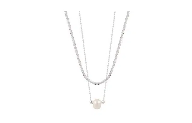 克拉日记 双层叠戴锁骨链 高级感 珍珠母贝 项链 女款