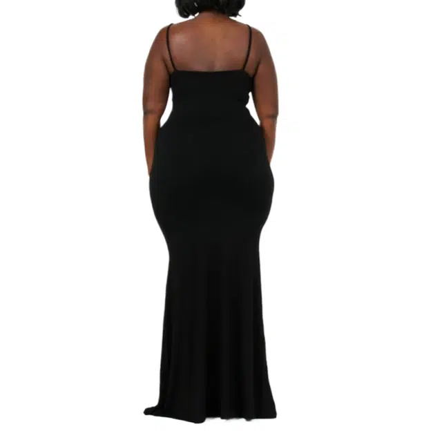 NAKED WARDROBE Slip Dress Curve NW